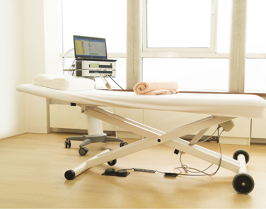 Die Praxisräumlichkeiten von Stephan Hala.